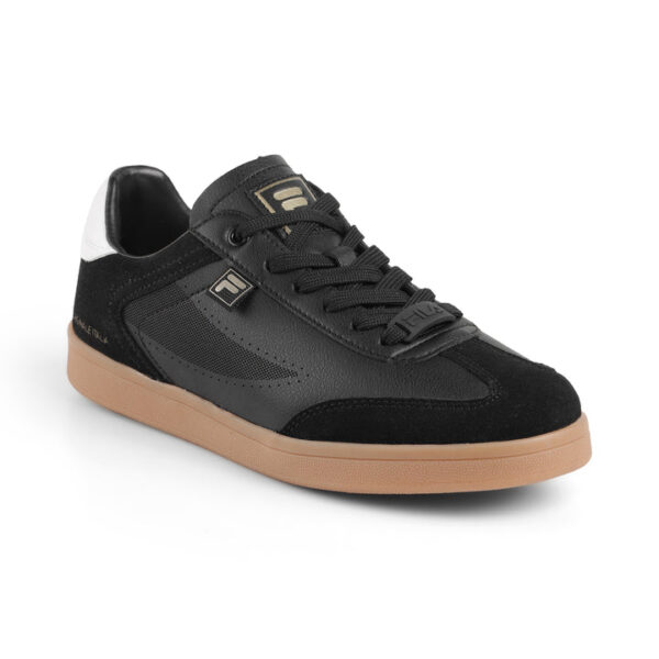 Fila Men Black Asher Suede Shoes - Image 3